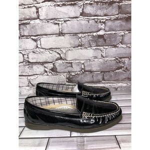 Sperry Top-Sider Black Patent Penny Loafers Dress Shoes Women’s Sz 11M US/42.5EU